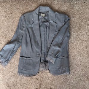 Gray blazer